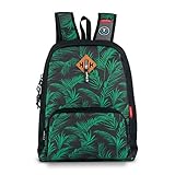 Ergonómica Nikidom Tasmania Mochila, Negro/Verde, Talla Única