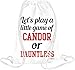 Produktbild Let's Play Little Game Of Candor Or Dauntless Funny Slogan Drawstring bag