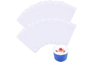 4BAOHUI 20 Stück Pool Skimmer Socken, Filter für Skimmer Pool, Dauerhafte Ultrafein Elastische Nylon Stoff, Oberflächenskimmer Pool Filterschoner für Entfernt Blätter Pollen Abschaum Schlick