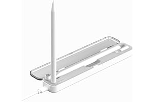 SIKAI CASE Sikai Chargeur Compatible avec Apple Pencil 1/2, Apple Pencil 1 et Apple Pencil 2 Pouvant être Chargés en Même Temps, étui de Rangement Apple Pencil, Adaptateurs de Stockage et Plumes