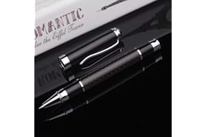 FUNMO Ballpoint Pen,Black Pens Ballpoint,Best Ball Pen Gift Set for Men & Women, Student Gel Pen with Replaceable Refill and High-end Gift Box