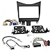 Produktbild Honda Accord 03-07 2-DIN Autoradio Einbauset in original Plug&Play Qualität mit Antennenadapter Radioanschlusskabel Zubehör und Radioblende Einbaurahmen schwarz