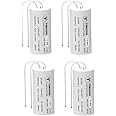 M&M HARIS 3.15 MFD 440V Capacitor for Ceiling Fan to Increase Speed CAN (Pack Of 4) White