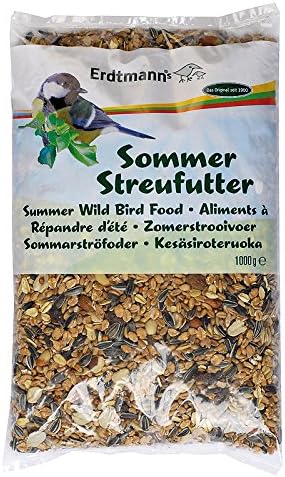 Erdtmanns Summer Wild Bird Food 1000 g - Pack of 15