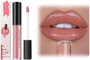 ‎LAOCAF Lippenstift mit Cremiger Textur, Wasserfest, 2024 Neuer Lipgloss, Lang Anhaltender Charme, Glatte Schimmertextur, Lipgloss 24 Stunden Halt (#2, one)