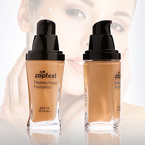 VALUE MAKERS® Flawless Finish Foundation für Mischhaut und ölige Haut SPF15, 30ml (04) - 2