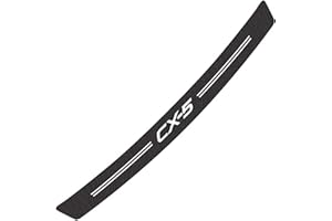 HGDFSVD Car Rear Bumper Protectors, for Mazda CX-5 CX-3 3 6 Auto Tailgate Back Trunk Door Sill Protection, Styling Decorative Accessories
