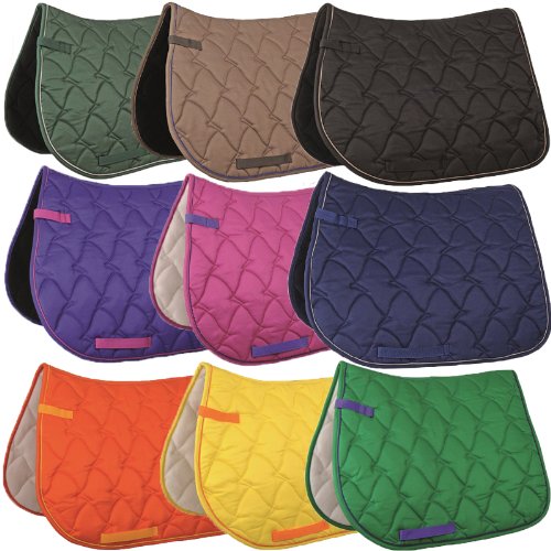 Horse-Riding-Showing-GP-Saddle-Cloth-Numnah-Sizes-Pony-CobFull
