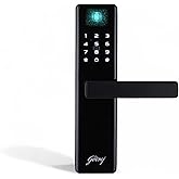 Godrej Smart Lock | Catus Advantage | 4 in 1 Main Door Digital Lock | 4 Access Modes | Fingerprint, RFID, PIN, Key |for Home 