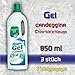 Produktbild Gel Reiniger mit Chlorbleichlauge -Candeggina Chlor- (3 Stück à 850 ml)