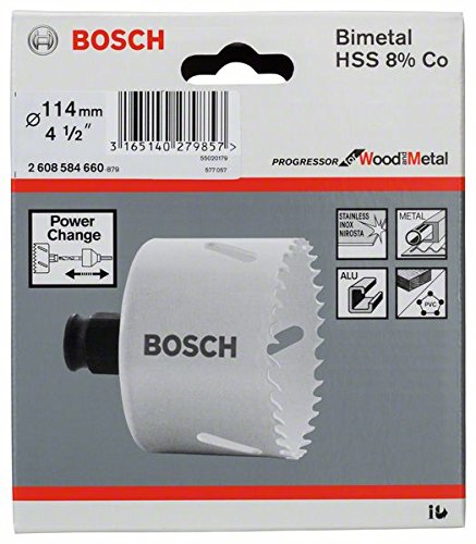 Bosch Pro Lochsäge Progressor mit Power-Change-Adapter (Ø 114 mm) - 2