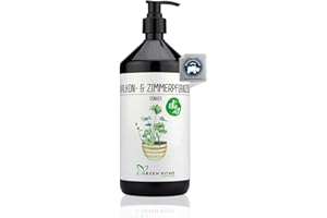 GREEN HOME LOVE NATURE® 1L Balkonpflanzen Dünger mit hohem Nährstoffgehalt - nachhaltiger Zimmerpflanzen Dünger flüssig einfach zu dosieren - Made in Germany