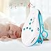 Produktbild hangsun Baby Schnuller Sleep Aid ST50 weiß Noise Maschine Schlaf Trainer mit 5 Sounds Therapie, Timer Einstellungen, Hängen Sie Ring