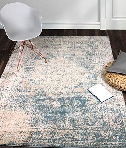 Colección Santorini, azul, 60x230 cm - 2x7.5 ft