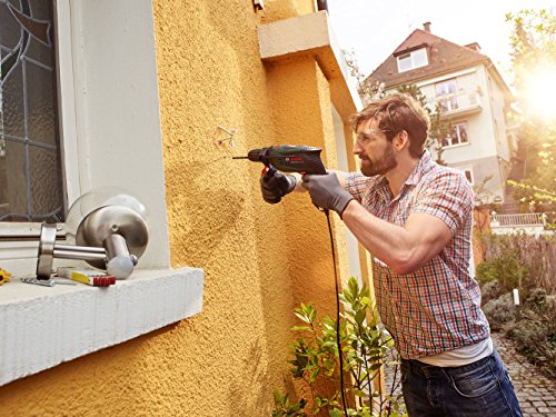 Bosch DIY Schlagbohrmaschine UniversalImpact 800, Zusatzhandgriff, Tiefenanschlag, Koffer (800 W, max. Schrauben-Ø: 5 mm, max. Bohr-Ø: Holz: 30 mm, Beton: 14 mm, Stahl: 12 mm) - 4