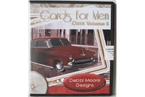 JACKDAW EXPRESS Debbi Moore Designs Cards for Men Cars Volume 2 CD Rom (294142)