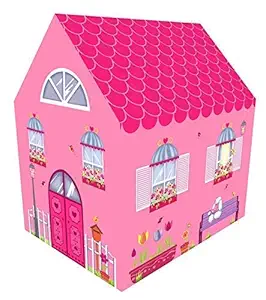 Sell pluse Doll House Jumbo Big Size Extremely Light Weight Water Proof Kids Play House Tent for 10 Year Old Girls and Boys- Multi Color(Doll houds) (Pink) (Doll- Pink) (Doll- Pink)