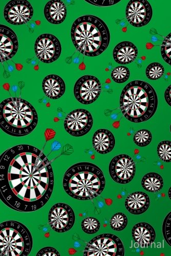 Preisvergleich Produktbild Journal: Green dartboard notebook