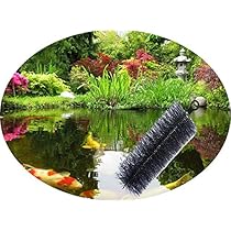 Set 24 Spazzole Filtranti Per Laghetto - Ondulate, 40x15 Cm, Nero/Verde - Foto 6