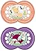 MAM Set of 2 Dummies - +16 Months - Girl - Pink - Without Bisphenol A