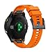 Produktbild Armband für Garmin Forerunner 935, FNKDOR Silikon Band Wechselarmband Ersatzarmband Uhrenarmband für Garmin Forerunner 935 (Orange)