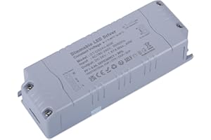 VARICART 24V Alimentatore Dimmerabile TRIAC 40W 1.66A, Tensione Costante Trasformatore 180-240V AC Commutazione LED Driver Luci LED Adattatore per Strisce LED, Luce dell'armadio e G4 MR11 MR16