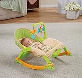 Fisher-Price Newborn-To-Toddler Portable Rocker, Lizards – Babywippe/Schaukelstuhl – aus USA - 24