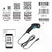 Produktbild Nyear Handheld Wireless und Wired USB-Barcode-Scanner, 1D und 2D-Handheld-Inventar-Laser-Barcode-Leser mit automatischer Computer-Windows mit USB-Kabel mit 1D und 2D