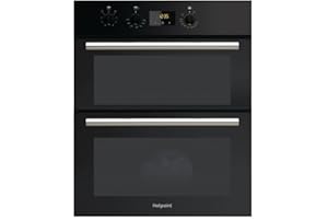 Hotpoint Luce Electric Built Under Double Oven - Black