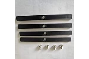 NIKJEBDF 4 set Rail Trim Rack Lid Box Cap Stickers For Vauxhall Opel Astra H Roof Rail Cover Replacement Trim Rack INC Bolts Screw