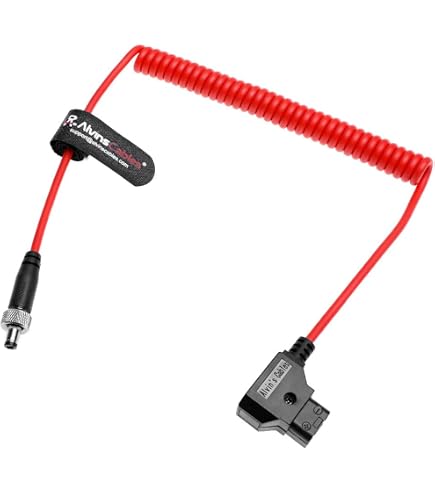 Eonvic Fischer RS 3 pin maschio a Ptap cavo per Tilta a Arri Alexa fotocamera