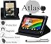 Produktbild Navitech 8 Zoll Schwarzes Case / Cover mit 360 Grad Rotierbare Stand Funktion und Stylus Pen für das Archos 80 Helium 4G / Blaupunkt endeavour 800