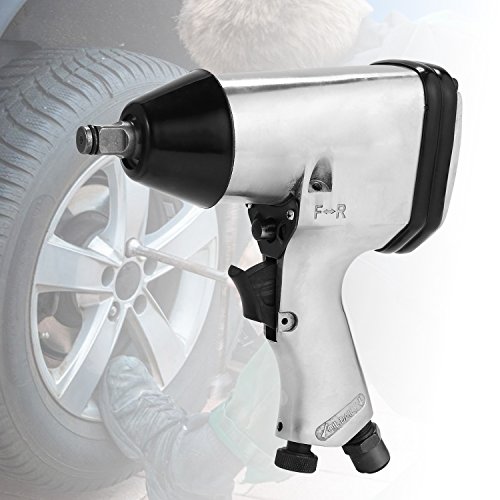 Preisvergleich Produktbild Sailnovo Druckluft-Schlagschrauber 10 Anschlussnippel 5 Geschwindigkeitsstufen Schlagschraubersatz kleine Windpistole 1 / 2 Zoll AT-208 Anzug Profi-Schrauber Ideal zum Reifenwechsel