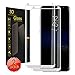 Produktbild YUDA Tech Samsung Galaxy S8 Plus Mini gehärtetes Glas Display Schutz 9H Härte Full Coverage 3D gebogene Anti-Bubble Schutzfolie [2 Pack] - Silber