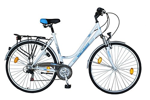 WBT121 Fahrrad 21 Gang Shimano Kettenschaltung Federgabel Korb Werkzeug - 5