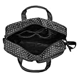 Wickeltaschen Set, Sternen-Design, Schwarz, 3-teilig - 4