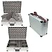 Produktbild TS-Optics FOTO-KOFFER Alu-Koffer mit Rasterschaumstoff und 5 Trennstegen ca. 46x33x15cm, mit Schultergurt, Alucase
