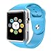 Produktbild C-Xka Bluetooth Smart Watch entsperrt Watch Phone Kann anrufen und Text mit Touchscreen Kamera Benachrichtigung Sync (Farbe : Blue)