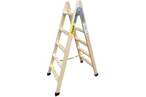 Escaleras Climent,C.B. - Escalera Madera Doble Con Taco 5X5