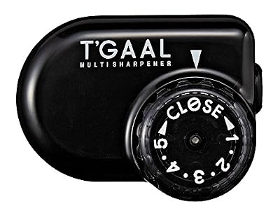 Kutsuwa Stad Angle réglable Taille-crayon T 'gaal, Noir (Rs017bk)