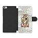 Produktbild Micro Gorilla Lost at Sea Sailor Tattoo Flash Style Design with Waves Pattern Ledertasche Hülle für iPhone 6 6S