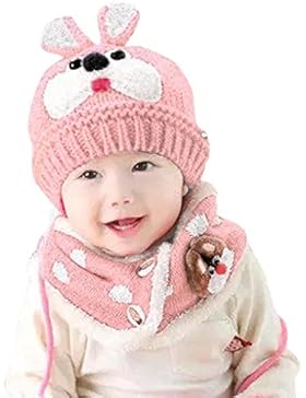 Baby Mütze Clode® Baby Schal Jungen Mädchen Säuglingskinder Kaninchen Zähne Schal Kind Schal-Hut Caps