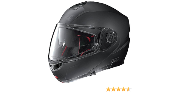 Nolan, N104 Absolute Classic, casco modulare in policarbonato, sistema di  comunicazione N-Com, nero opaco, taglia XS : Amazon.it: Auto e Moto