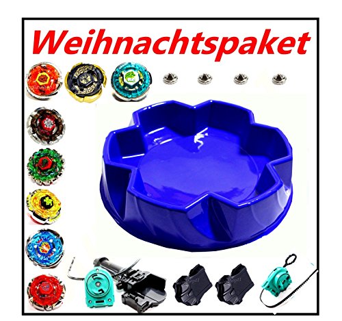 Kampfkreisel Mega Set 10 XXXL Kampfkreisel + SAMMELBOX Metal Fusion 4D SET für beyblades BOX-2