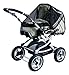 Sunnybaby D10359 Universal-Insektenschutz mit Deko-Schmetterlingen, schwarz