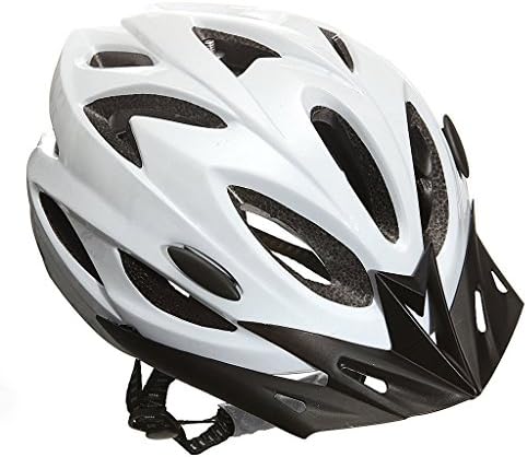HOAEY Adult Adjustable Helmet Mountain Bicycle Road Bike Cycling Helmet with Visor 18 Vents Breather Safety Protecting Hat for Outdoor Sports (57-63 CM)