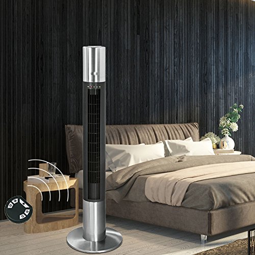AEG Edelstahl Stand Säulen Windmaschine Lüfter Ventilator Bürolüfter T-VL 5537 - 5