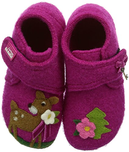 Living Kitzbuhel Bambi with Velcro, Baby Girls' Walking Baby Shoes, Pink (368 Fuchsia), 8 Child UK (25 EU)