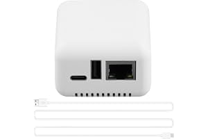 Boddceto P330 Mini Print Server USB 2.0 Kabelanslutning Enkel Utskrift,Mini NP330 Cloud Printing Print Server