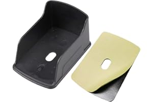 FUSYTULY Kunststoff wasserdichte Abdeckung, Regen Abdeckung Shell Wetterschutz für Video Türklingel Fingerabdruck Access Controller RFID Tastatur Türschloss Sicherheitssystem (Black)
